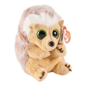 Ty Beanie Baby BUMPER the Tan Hedgehog Belly 6 In Stuffed Plush Toy DOB July 29